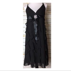 BCBG MAXAZRIA 100% Silk Sleeveless Dress Size 10